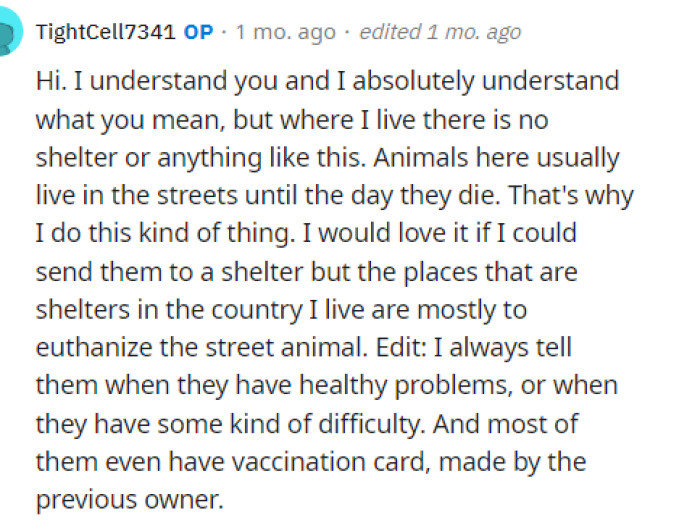 OP actually responded to the comment above, but people still weren't happy because it did get a few downvotes.