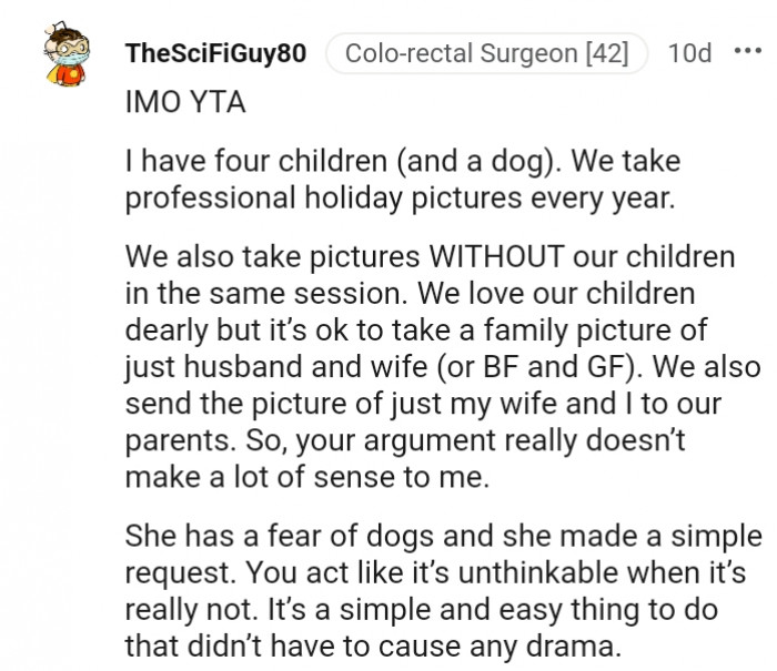 Taking professional holiday pictures every year