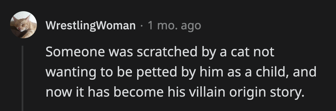 This person wanted OP to argue with them so badly.