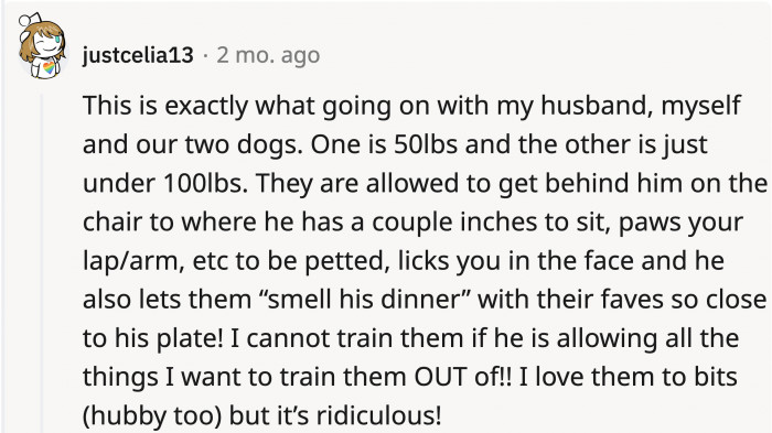 This is an insight from someone who is dealing with a similar situation as OP