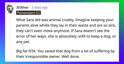 Concerned Friend Is Wracked By Guilt After Calling Animal Control On Her Friend Who Kept Her Elderly Dog In Terrible Conditions Towards The End Of Its Life