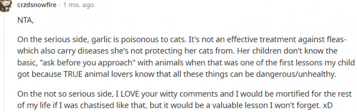 20. I love your witty comments