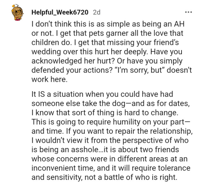 This Redditor knows that sort of thing is hard to change