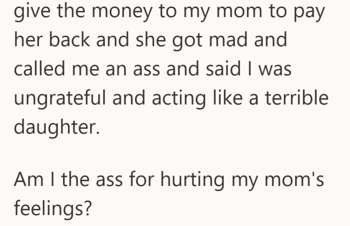 The gesture meant to close the loop ended up reopening the wound.