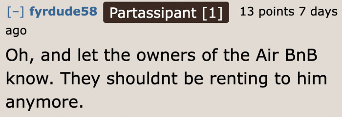 An Excellent Suggestion!