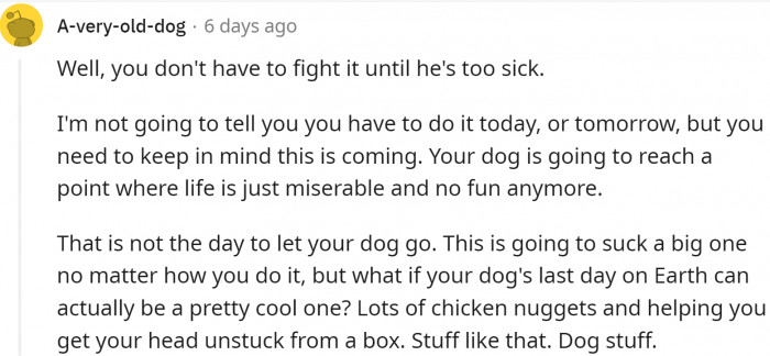 One Redditor made a good point: