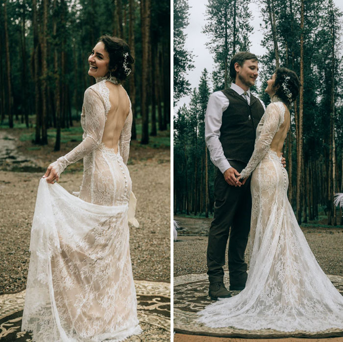 36. I Made My Friend's Wedding Gown And Finally Got Pictures Back