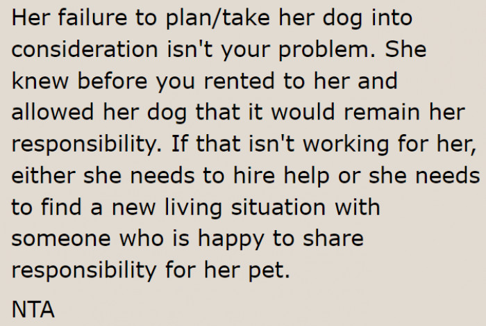 If the roommate gets too unreasonable, maybe it's time to evict her.