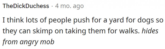 This can be an option too.