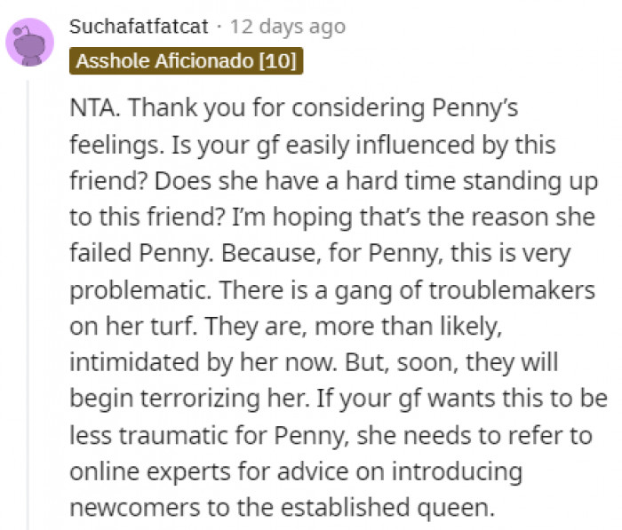 It's a really delicate situation.