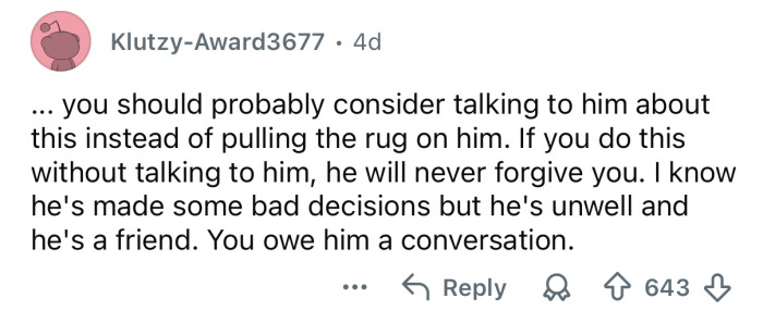 Let’s see how the Reddit community reacted.