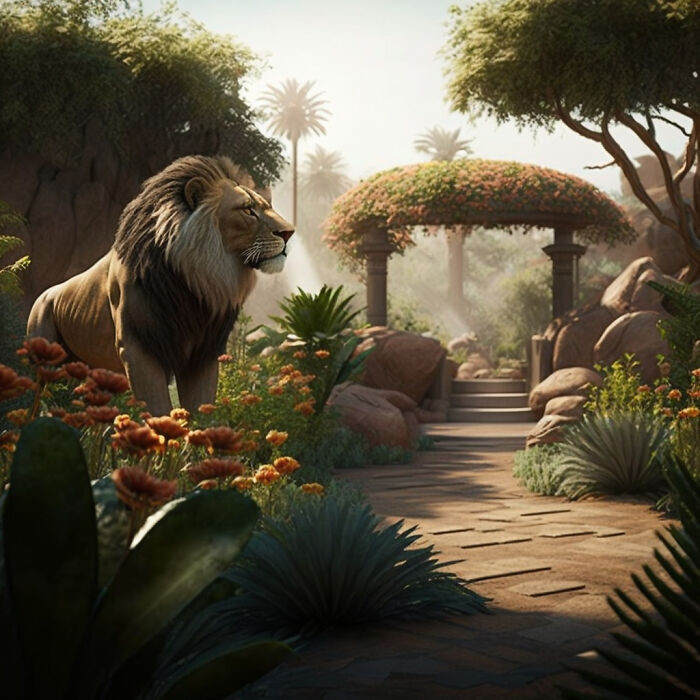 16. Garden of the Lion King