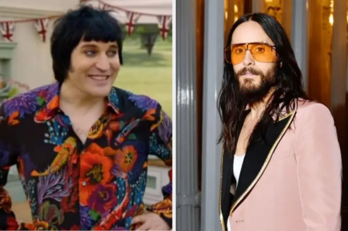 6. Noel Fielding and Jared Leto