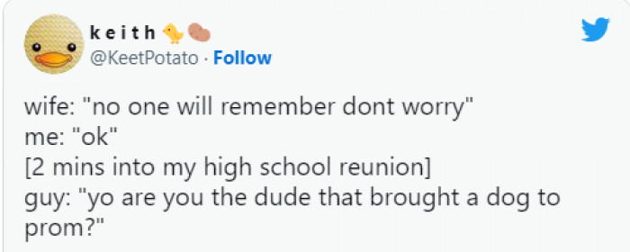 5. That kind of thing kind of sticks...