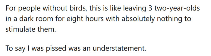 The OP was understandably furious.