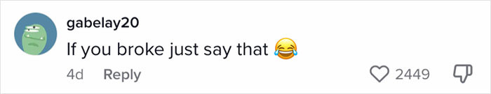 Nobody claimed they were broke, but anyone would try to get a discount on rent.