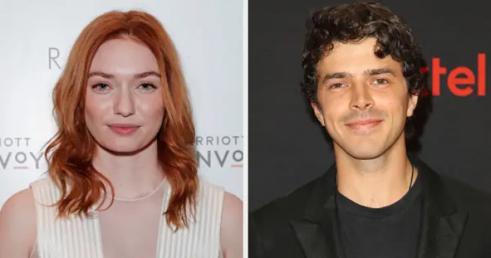 9. Eleanor Tomlinson and Harry Richardson played siblings in Poldark. They dated for about a year until they broke up in 2018.