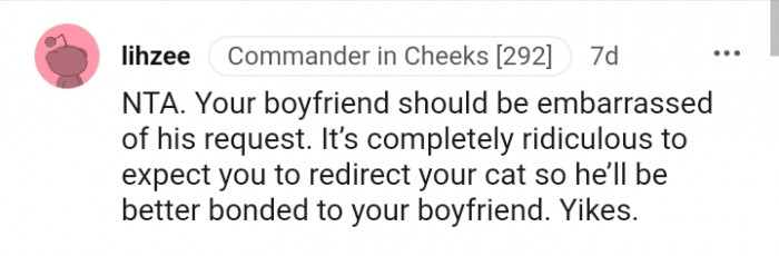 It is a completely ridiculous request