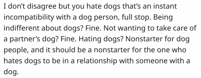 7. Ideally, they shouldn't be dating each other.