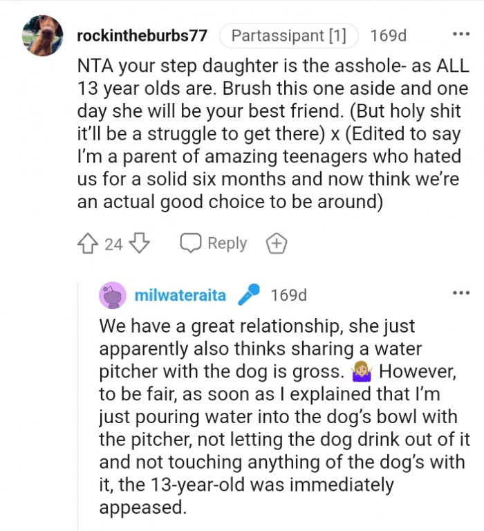 15. One day, she will be your best friend