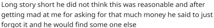 OP's friend got mad because he believed $400 was too much for a week of pet sitting.