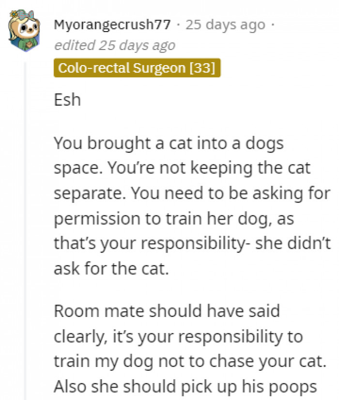 Most of the Redditors agreed that everyone is to blame in this story