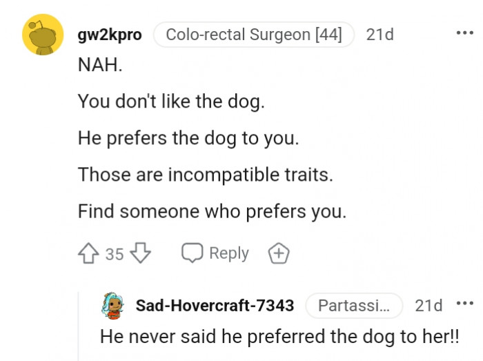 2. Those are incompatible traits