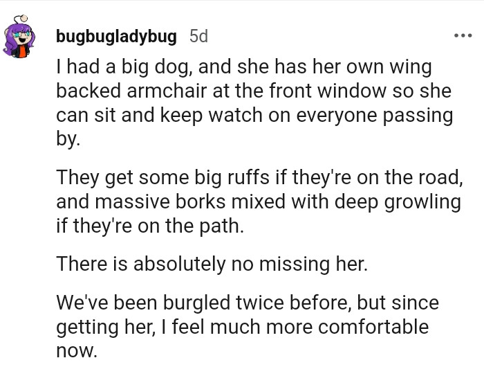 12. Massive barks mixed with deep growling