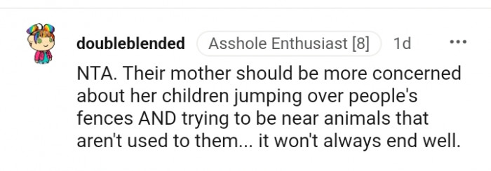 Trying to be near animals that aren't used to them