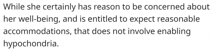 And OP did all he could to limit their contact