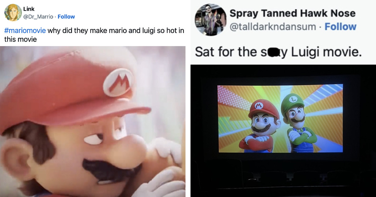18 Hilariously Thirsty Tweets, As Fans Swoon Over Luigi In The Super Mario Bros Movie