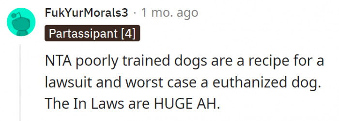 11. Poorly trained dogs are recipes for disaster