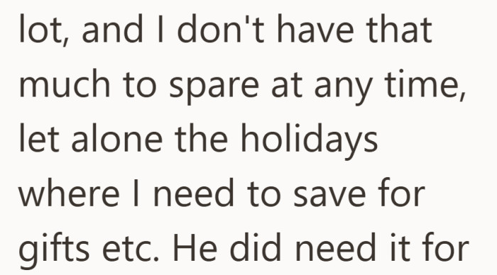 The timing could not have been tougher, and her budget was already stretched thin.