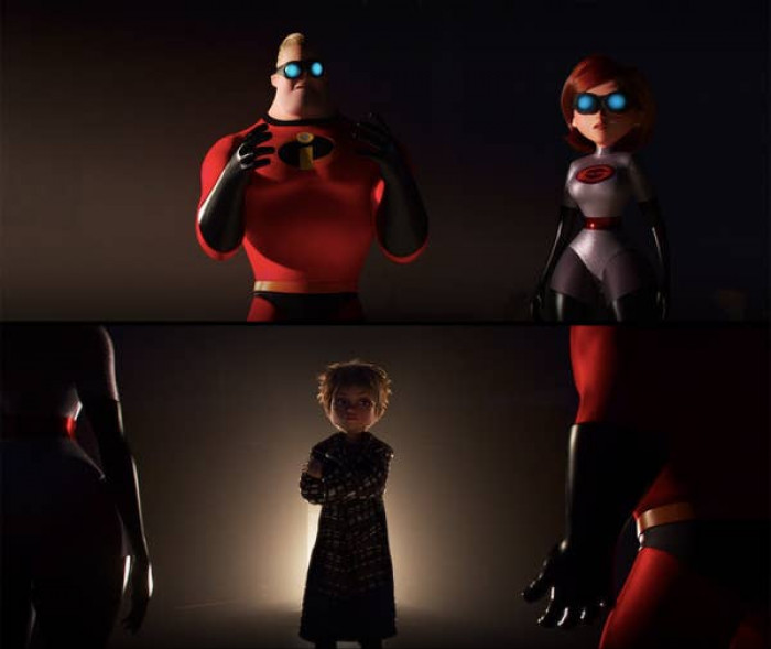 3. The villain in Incredibles 2 was revealed to be Evelyn Deavor, one of Elastigirl's business partners.