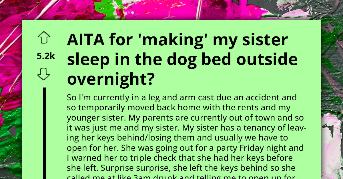 Lady Pays The Price Of Her Forgetfulness By Braving The Night In Tick-Infested Dog Bed