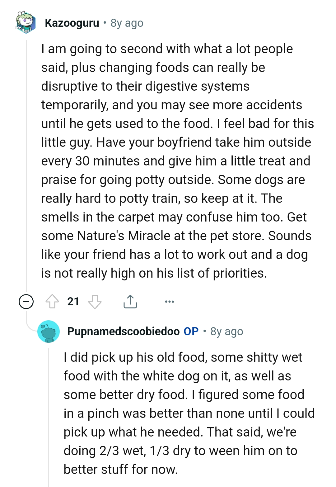 Getting some nature's miracle