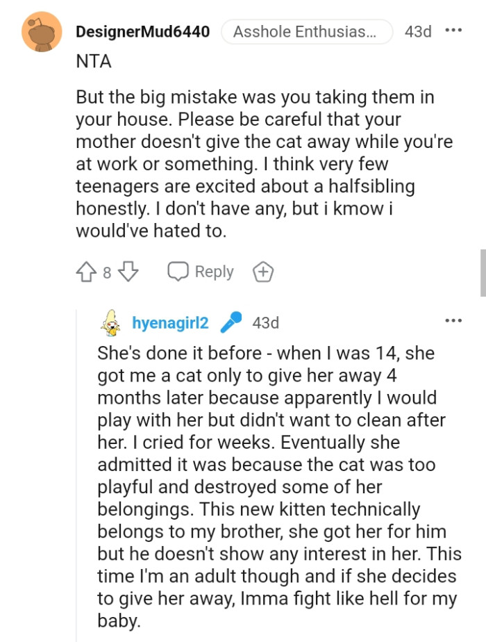 The OP Shouldn't Have Taken Them In