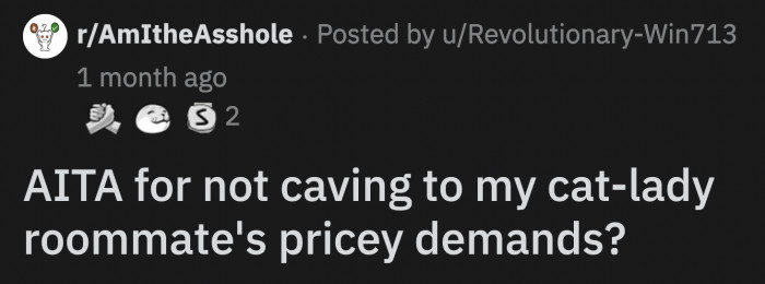 OP and Her Cat Moved into Their New Apartment 3 Months Ago