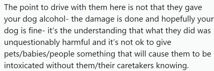 This is a good point