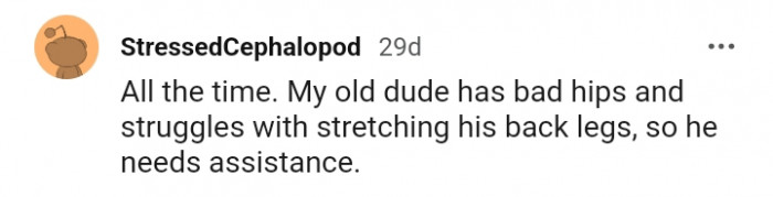 This Redditor does it for the dog all the time