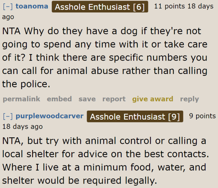 Calling an animal shelter is another good option.