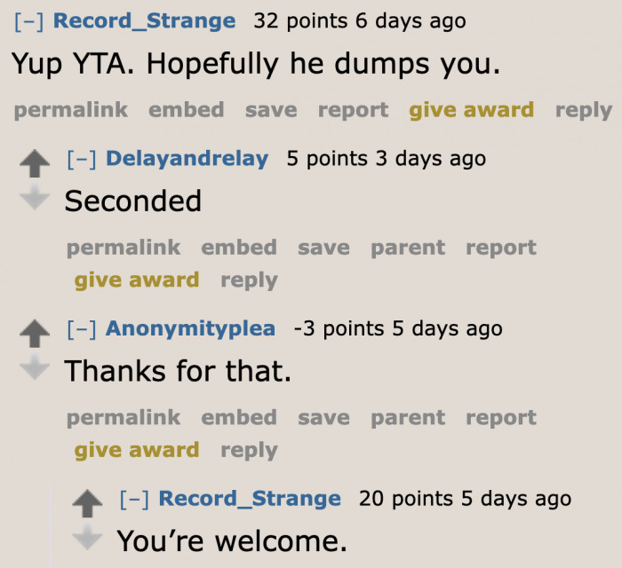 More people think the original poster (OP) and her boyfriend are incompatible.