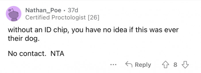 Was it even their dog?