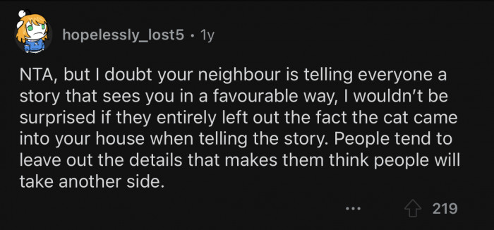 People will only tell the version that makes them look good.