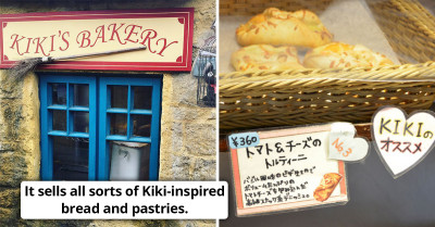 Check Out The Real Life Kiki’s Bakery Located At Yufuin Floral Market In Japan