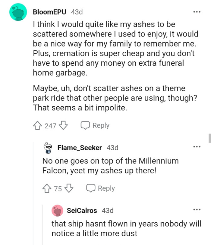 The Reddit post received hundreds of comments and here are a bunch of them