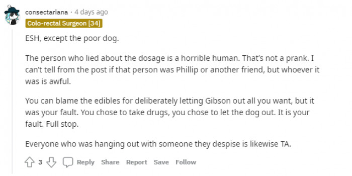 "It was your fault."