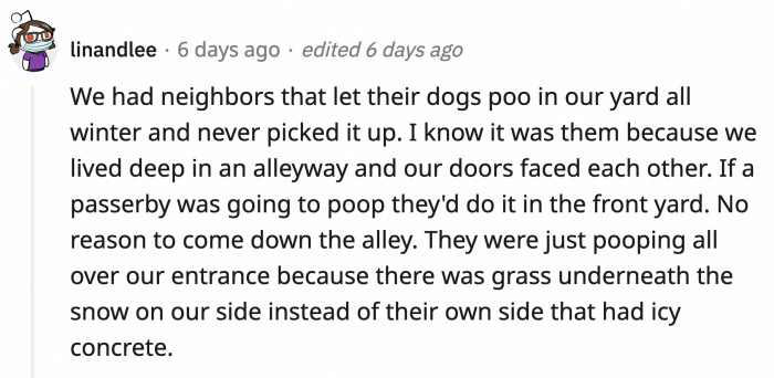 A redditor dealt with a similar winter problem...