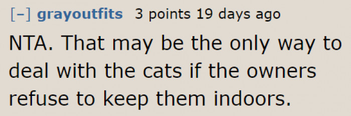 A Redditor agrees to put up a sign.