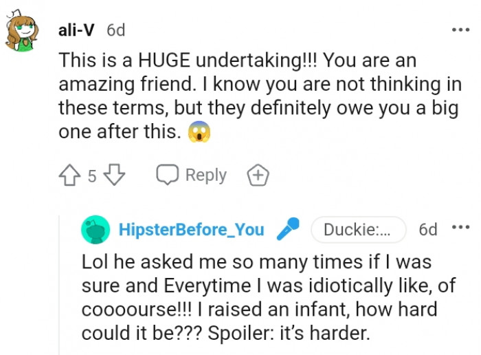 2. They owe you a big one after this